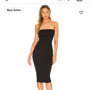 Super down Lillian strapless dress